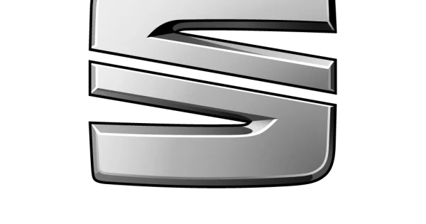 3D Metallic Letter S PNG Transparent Background