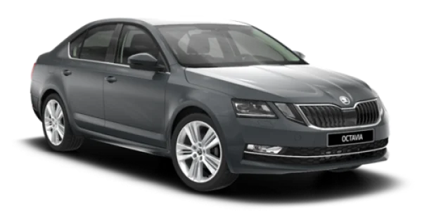 Dark Grey Skoda Octavia Car PNG