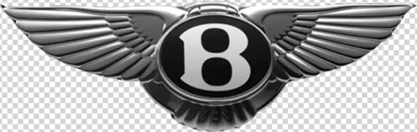 Bentley Logo with Wings PNG Transparent Background