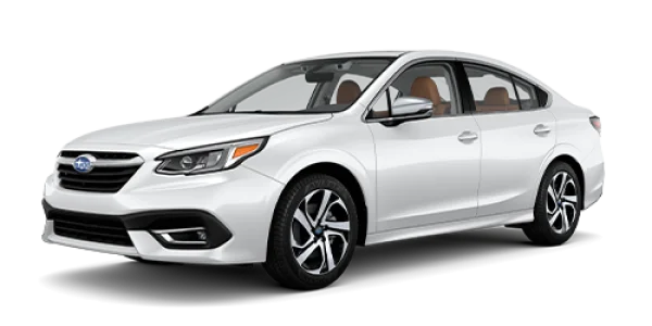 White Subaru Legacy Sedan PNG Transparent Background