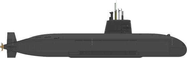Military Submarine Transparent PNG