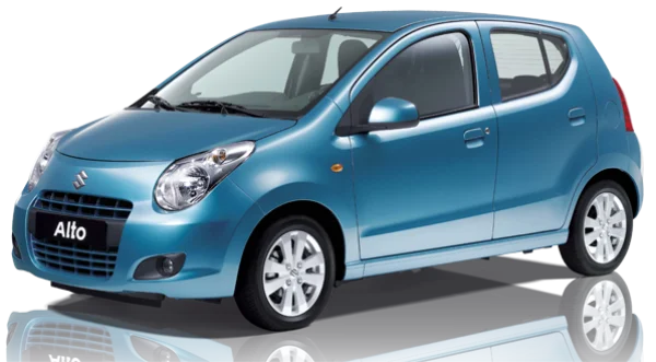 Blue Suzuki Alto Car PNG Transparent