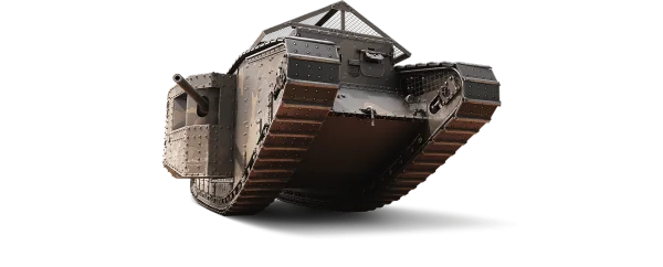 Vintage Military Tank Transparent PNG