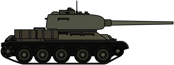 Military Tank PNG Transparent Background
