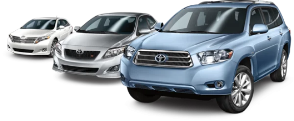 Toyota Cars Collection PNG Transparent Background