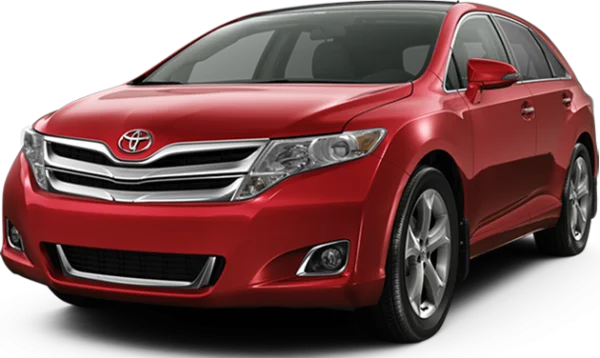 Red Toyota Venza PNG Transparent Background