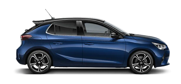 Dark Blue Hatchback Car PNG Transparent Background