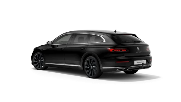Black Volkswagen Arteon Shooting Brake PNG Transparent