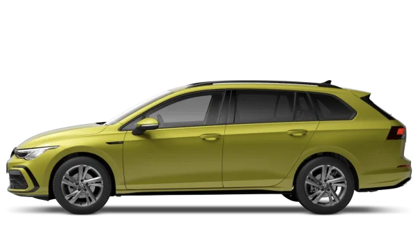 Yellow Modern Station Wagon PNG Transparent Background