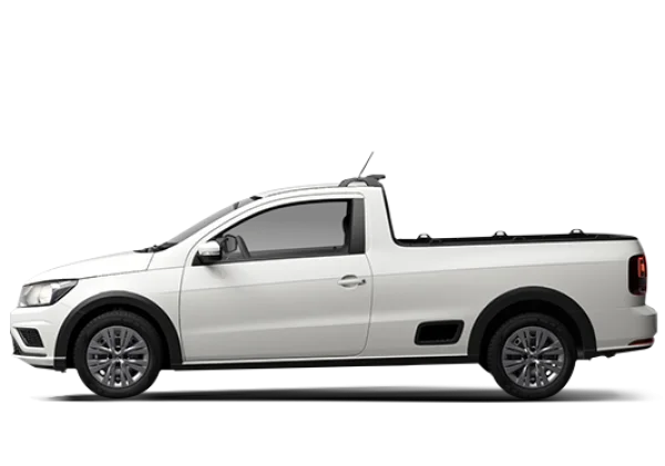 White Single Cab Pickup Truck PNG Transparent Background
