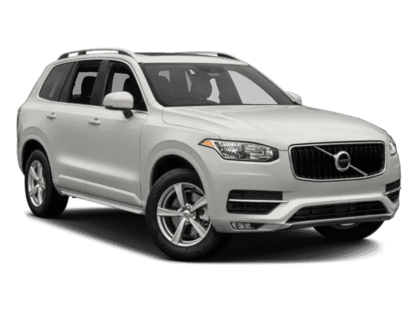White Volvo SUV Transparent PNG