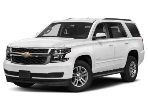 White Chevrolet Tahoe PNG Transparent Background