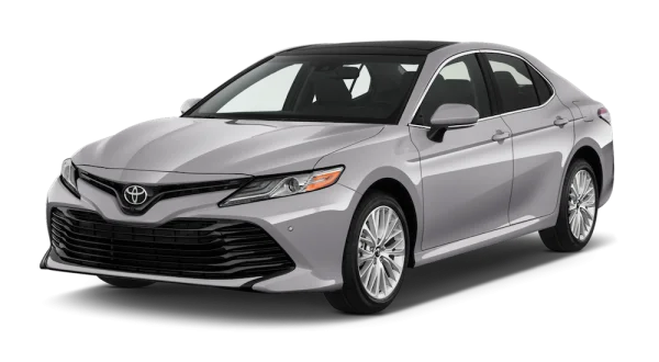 Silver Toyota Camry Car PNG Transparent