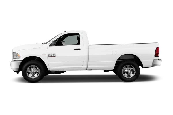 White Ram 2500 Pickup Truck Transparent PNG