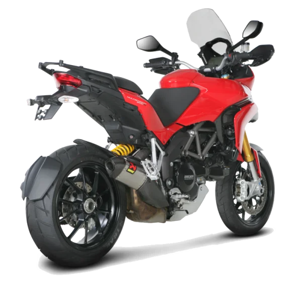 Red Ducati Multistrada Motorcycle PNG Transparent Background