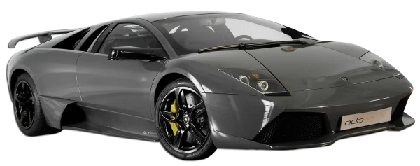 Dark Gray Edo Competition Sports Car PNG Transparent