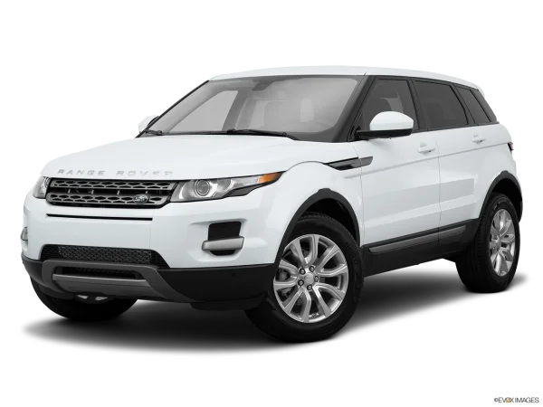 White Range Rover Evoque PNG Transparent Background