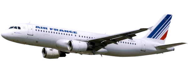 Air France Airplane PNG Transparent