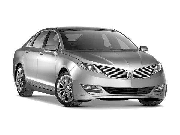 Silver Modern Sedan Car PNG Transparent