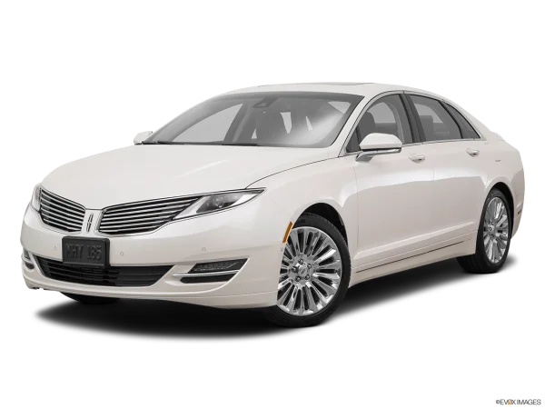 White Lincoln MKZ Car PNG Transparent Background