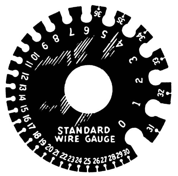 Standard Wire Gauge Tool PNG Transparent