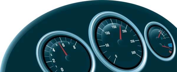 Car Dashboard Gauges PNG Transparent Background