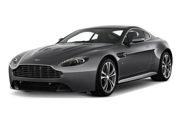 Dark Grey Aston Martin Sports Car PNG