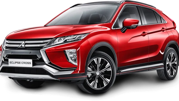 Red Mitsubishi Eclipse Cross PNG Transparent
