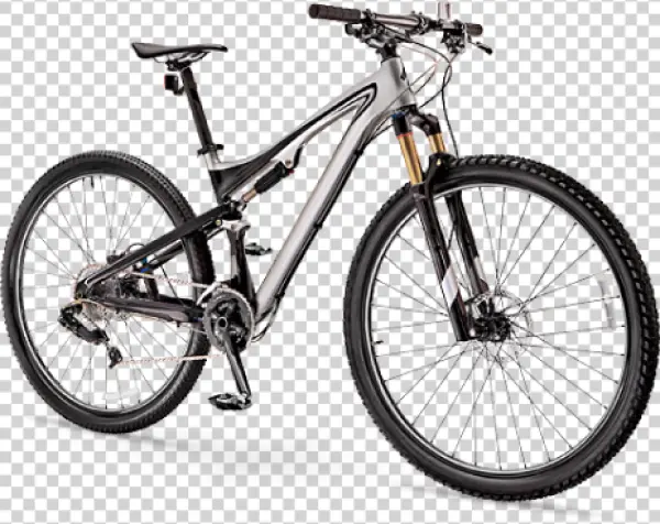 Modern Mountain Bike PNG Transparent Background