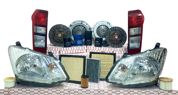 Automotive Spare Parts Collection PNG Transparent