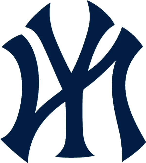 Elegant Navy Blue Intertwined Monogram Logo PNG