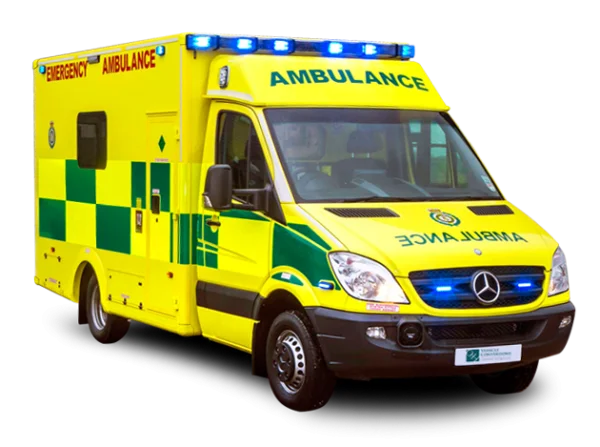 UK Ambulance PNG Transparent Background