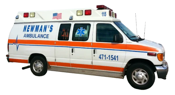 Newman's Ambulance PNG Transparent Background