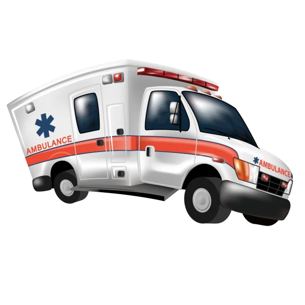 Ambulance Vehicle PNG Transparent Background