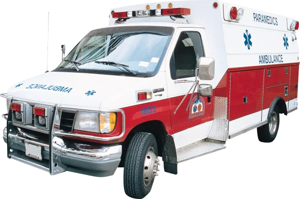 Emergency Ambulance PNG Transparent Background