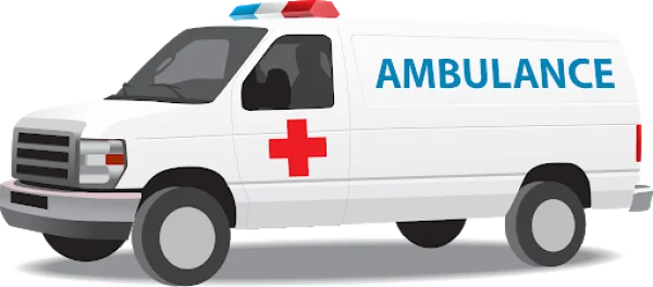 Ambulance Van PNG Transparent Background