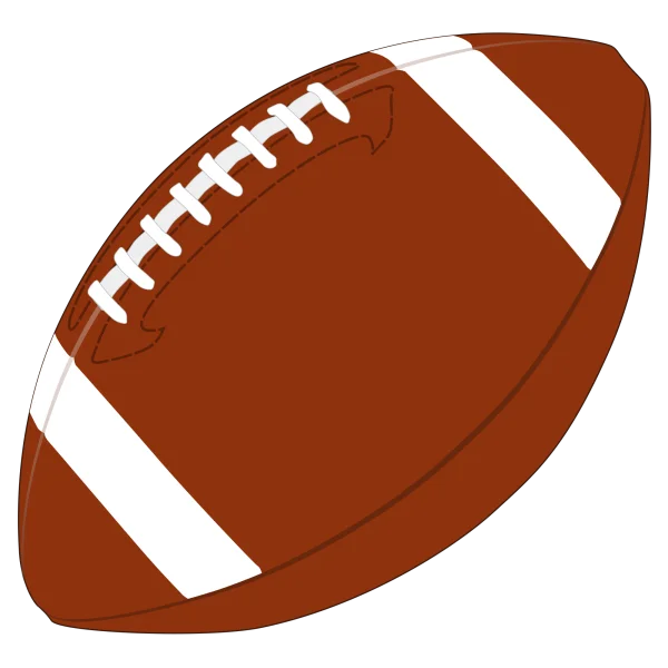 American Football PNG Transparent Background