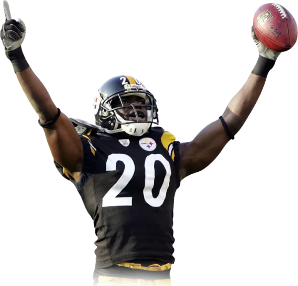 Football Player Celebrating Transparent PNG