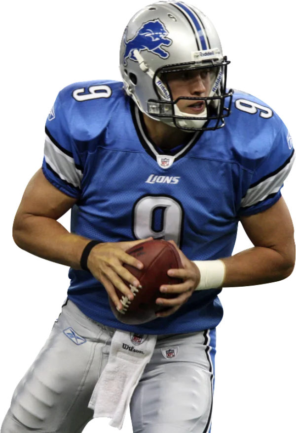 Matthew Stafford Detroit Lions PNG Transparent