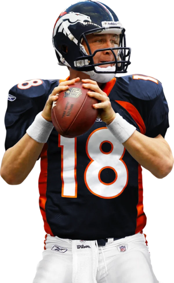 Peyton Manning Denver Broncos PNG Transparent