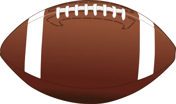 American Football PNG Transparent Background