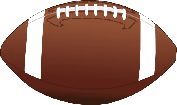 American Football PNG Transparent Background