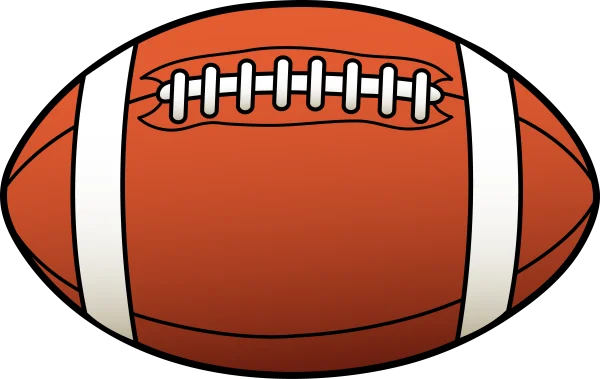 American Football PNG Transparent Background