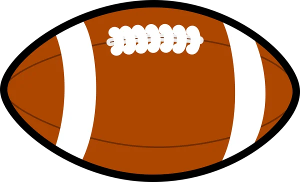 American Football Ball PNG Transparent