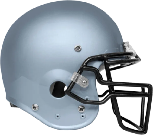Light Blue Football Helmet PNG Transparent Background