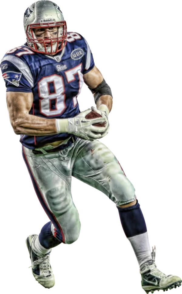 Rob Gronkowski New England Patriots PNG Transparent