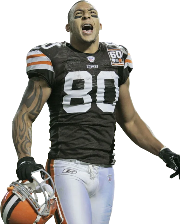 Braylon Edwards Cleveland Browns Football Player PNG