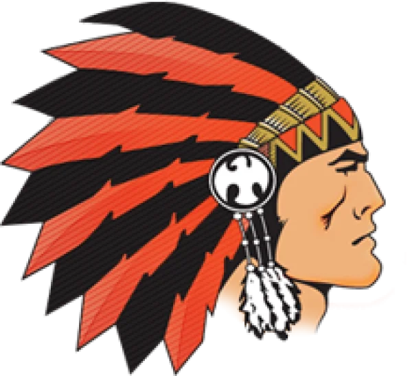 Native American Chief Head Logo PNG Transparent Background