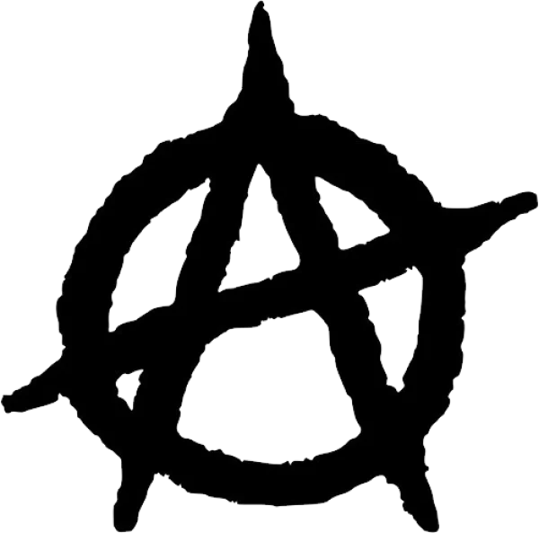 Anarchy Symbol PNG Transparent Background