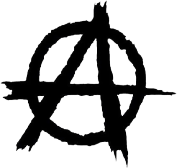 Anarchy Symbol PNG Transparent Background